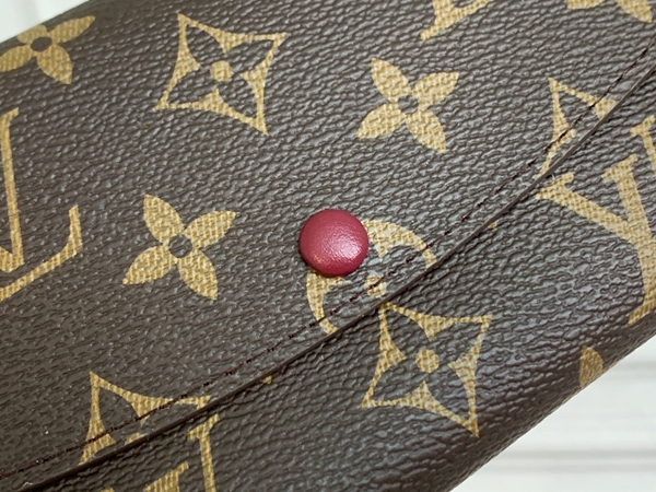 LVコピーウォレット素材ディテール